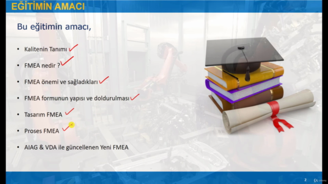 FMEA - Hata Modu ve Etkileri Analizi Eğitim Programı – Screenshot 1