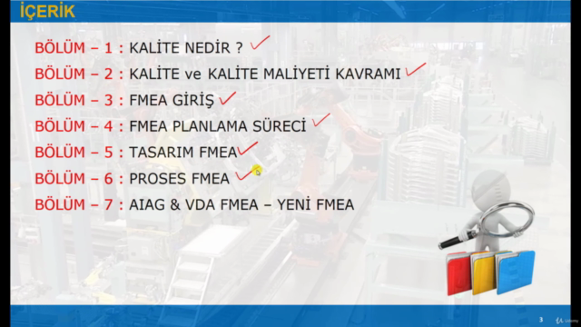 FMEA - Hata Modu ve Etkileri Analizi Eğitim Programı – Screenshot 2