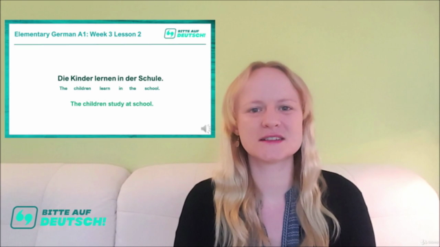 German Step-by-Step: Structured Vocab & Grammar Lessons – Screenshot 1