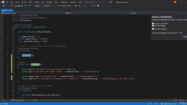 The Ultimate Guide To C# Unity Programming – Screenshot 3