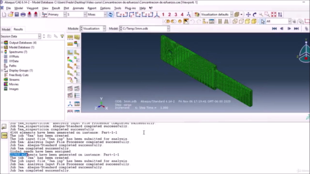 Curso esencial de Abaqus – Screenshot 3