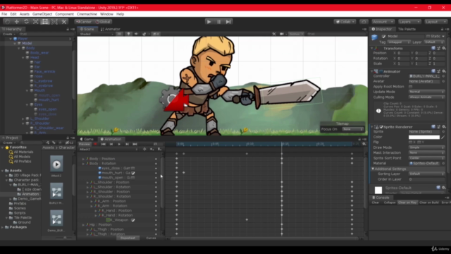 Полный курс. Создание 2D платформера на Unity | 2020 – Screenshot 1