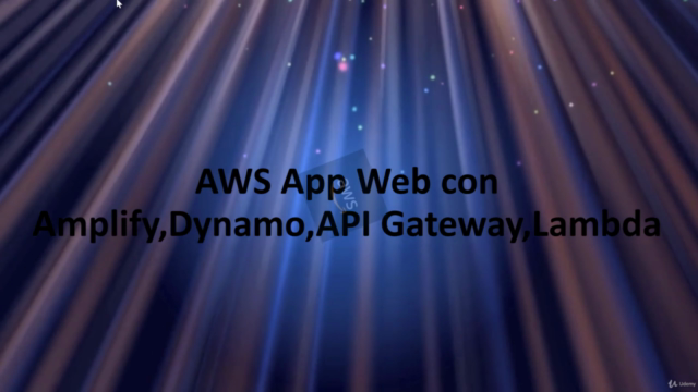 AWS Lightsail 360º sin límites: Amplify + DynamoDB TF – Screenshot 3