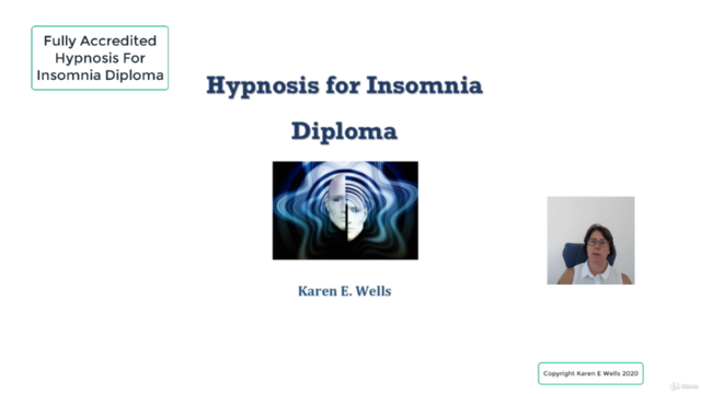 Professional Hypnosis For Insomnia Diploma Course – Screenshot 1