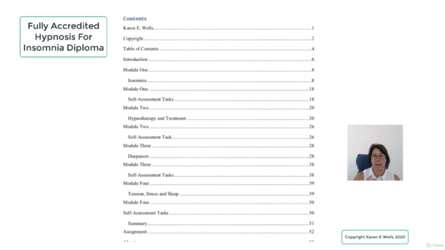 Professional Hypnosis For Insomnia Diploma Course – Screenshot 2
