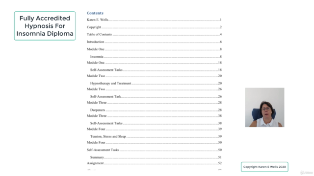 Professional Hypnosis For Insomnia Diploma Course – Screenshot 3