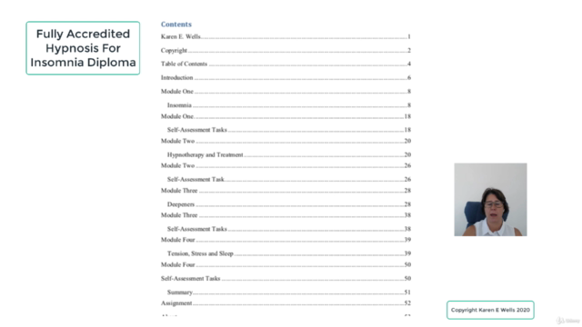 Professional Hypnosis For Insomnia Diploma Course – Screenshot 4