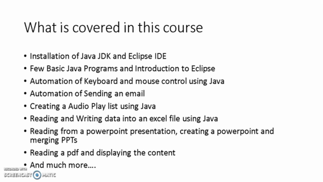 Automate the boring stuff using Java Programming – Screenshot 3