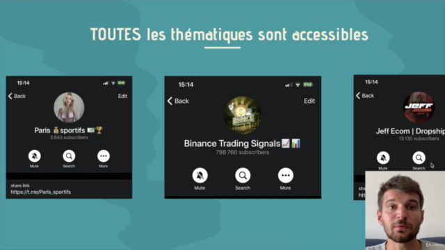 Comment développer un Business avec Telegram – Screenshot 3
