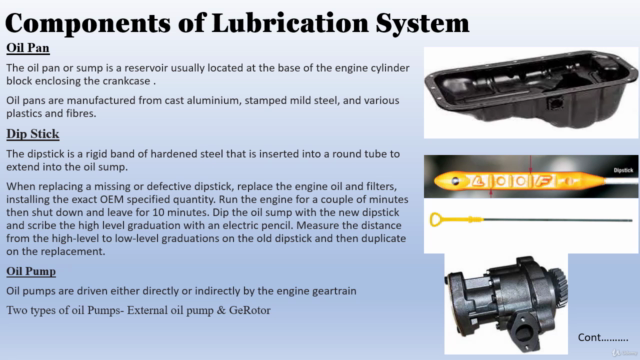 Automotive Engineering; Engine Lubrication Systems – Screenshot 2