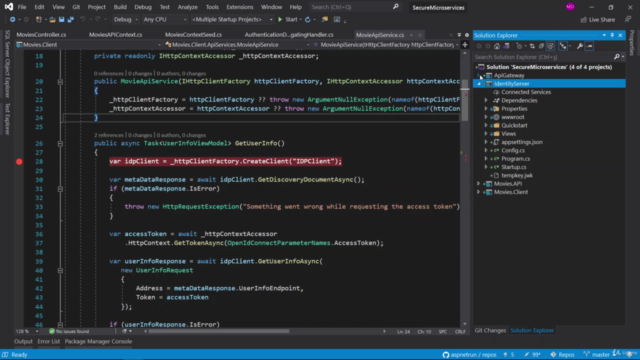 Secure .Net Microservices with IdentityServer4 OAuth2,OpenID – Screenshot 3