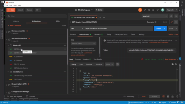 Secure .Net Microservices with IdentityServer4 OAuth2,OpenID – Screenshot 4