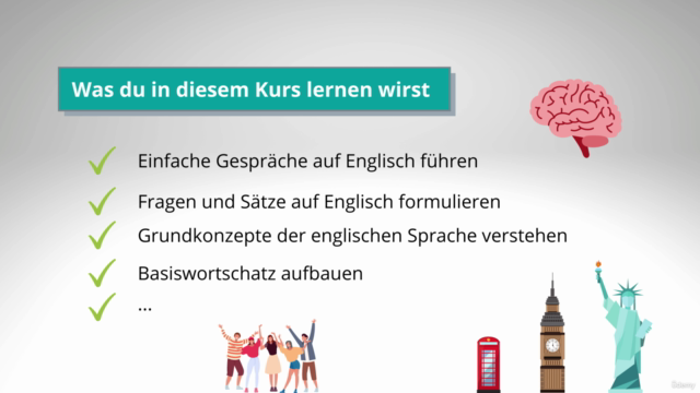 Englisch für Anfänger (A1) | Englisch lernen leicht gemacht – Screenshot 1
