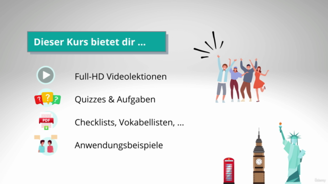 Englisch für Anfänger (A1) | Englisch lernen leicht gemacht – Screenshot 3