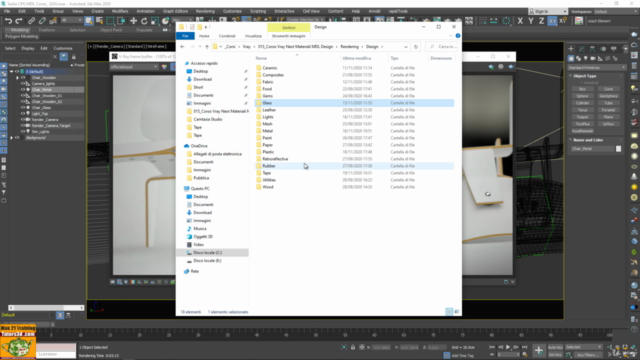 Vray Next MDL Material Design 3ds max Modulo 13 – Screenshot 2