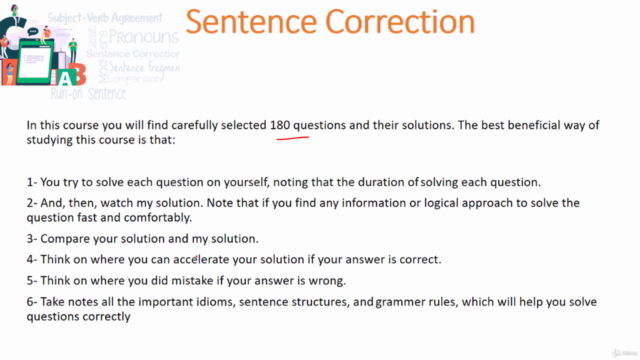 Gmat - Sentence Correction - 180 Practice Questions+3 Tests – Screenshot 1