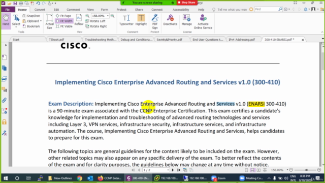 CCNP Enterprise: ENARSI 300-410 Training in Urdu/Hindi – Screenshot 1