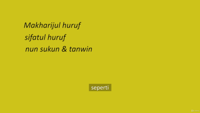 Belajar Tajwid Al-Quran A-Z: Menguasai cara membaca Al-Quran – Screenshot 2