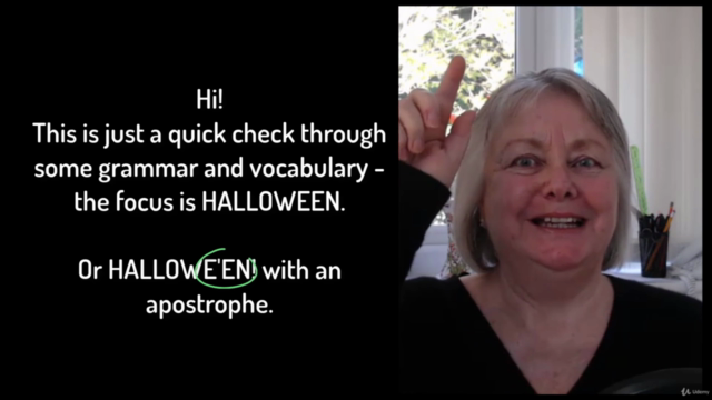 English VOCABULARY and GRAMMAR - HALLOWE'EN – Screenshot 1
