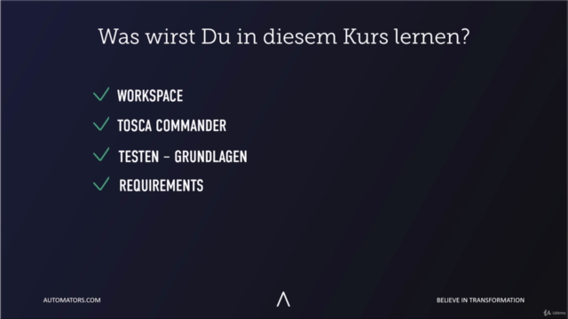 Tricentis Tosca für Anfänger - Tricentis Endorsed Content – Screenshot 3