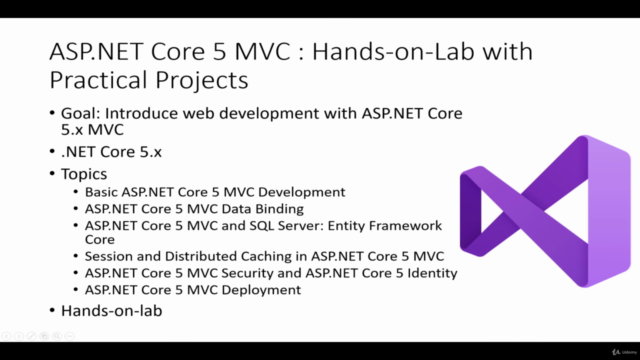 ASP.NET Core 5 MVC : Hands-on-Lab with Practical Projects – Screenshot 1