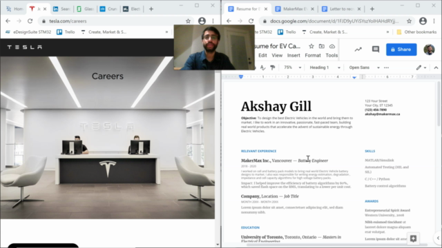 How to get a job in the Electric Vehicle industry – Screenshot 2