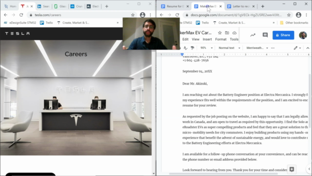 How to get a job in the Electric Vehicle industry – Screenshot 3