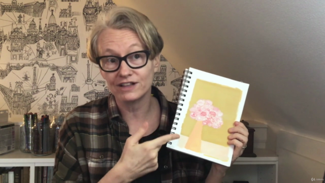 Fabulous Florals in Gouache and Watercolor – Screenshot 2