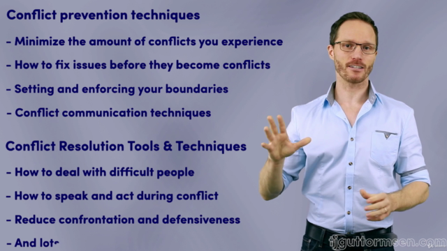 Conflict management: Prevention and resolution. – Screenshot 3