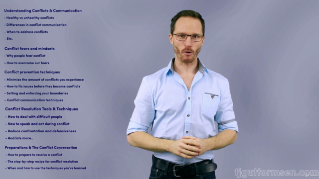 Conflict management: Prevention and resolution. – Screenshot 4