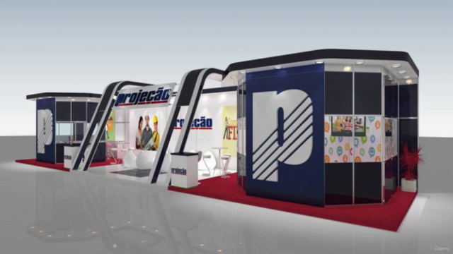 Apreda a criar um stand padronizado. – Screenshot 2