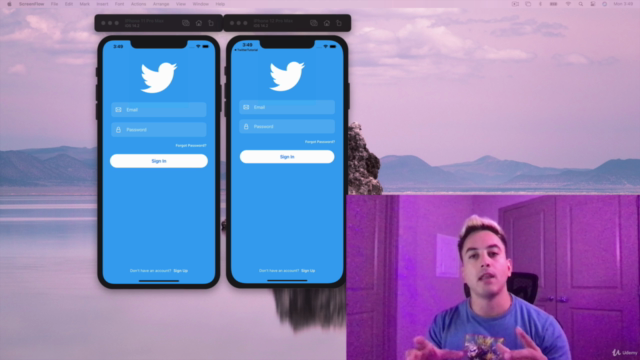 Twitter SwiftUI Clone | iOS 14 & Swift 5 | Firestore | MVVM – Screenshot 1