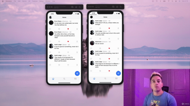 Twitter SwiftUI Clone | iOS 14 & Swift 5 | Firestore | MVVM – Screenshot 2