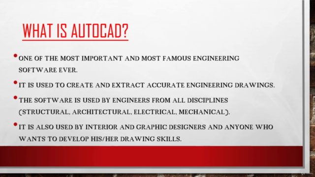 The complete AutoCAD course from zero to advanced – Screenshot 2