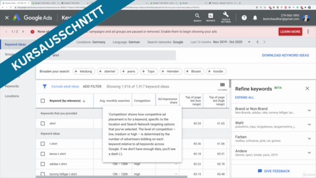 T-Shirt & Merch Dropshipping: Der Komplette A-Z Shopify Kurs – Screenshot 4