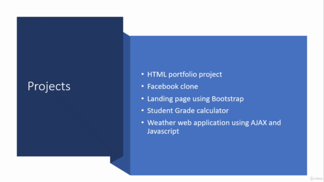 Front end web development Bootcamp 2021 – Screenshot 4