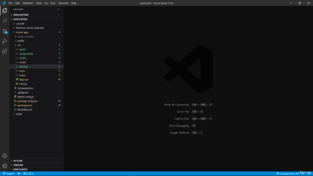 Vue.js: Learning the basics by building a movie web app – Screenshot 1