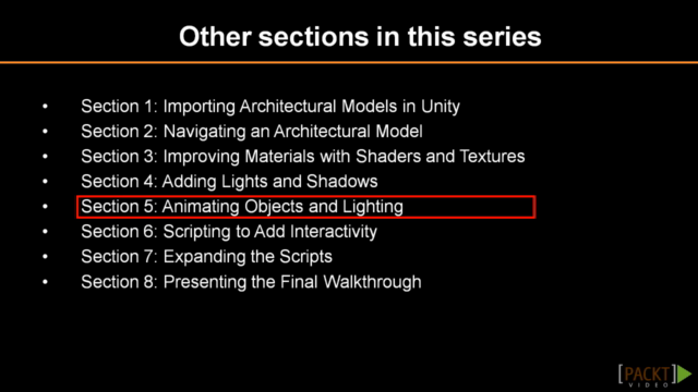 Building an Architectural Walkthrough Using Unity – Screenshot 4