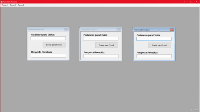 C# e Windows Forms: Passando Parâmetros entre Formulários - Screenshot_03