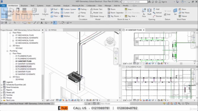 Autodesk Revit MEP Full Course in Arabic – Screenshot 4