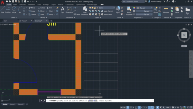 AutoCAD 2021 Complete Course 2D&3D From Beginner to Expert – Screenshot 1