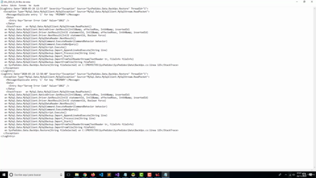 Curso Sistema de Pedidos C# y MySQL – Screenshot 3