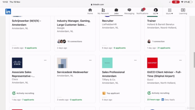 Linkedin For Job Search - How To Find Your Dream Job – Screenshot 2