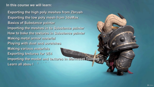 Absolute Beginners Substance Painter course – Screenshot 2