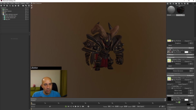Absolute Beginners Substance Painter course – Screenshot 4
