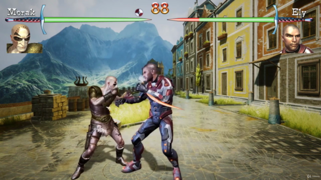 Make a fighting game in Unity - Screenshot_01