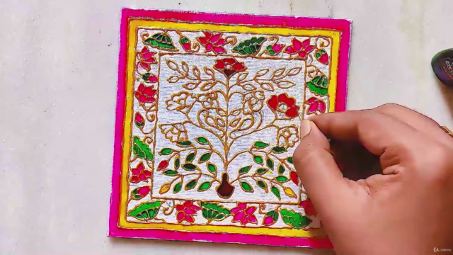 MeenaKari Painting: Ancient Persian art and Relief Painting – Screenshot 2