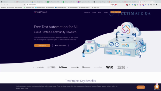 TestProject Java SDK Tutorial – Screenshot 1