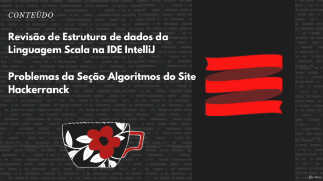 Programação Scala IntelliJ: Estrutura de dados e Algoritmos – Screenshot 1
