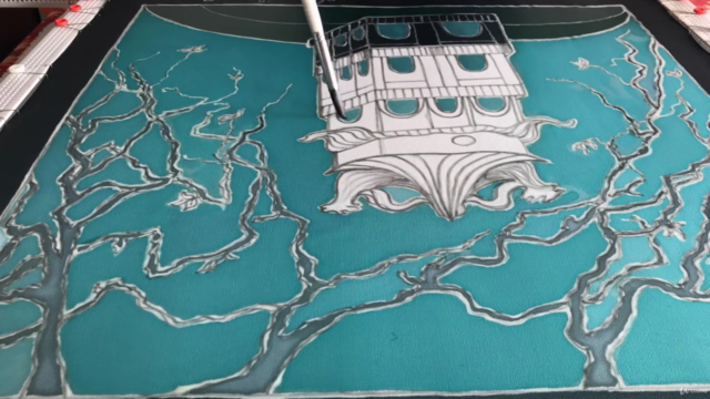 Silk, cotton painting without steaming: Indonesian Batik Art – Screenshot 2